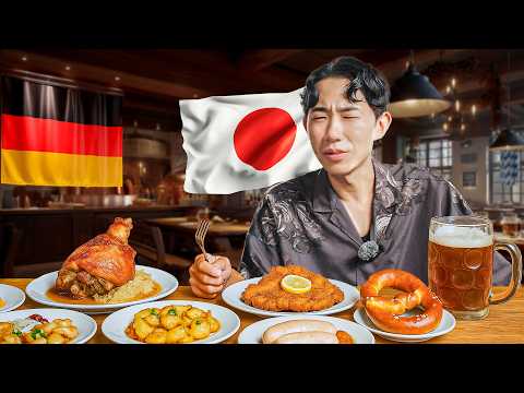 Japaner probiert die deutsche Küche!