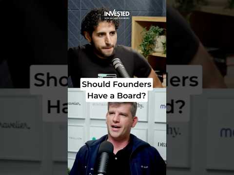 "Investors shouldn't have board control"