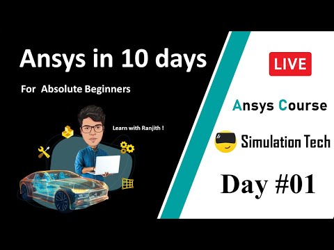 Introduction to CAE and FEA | Day 01 | Learn Ansys with Ranjith