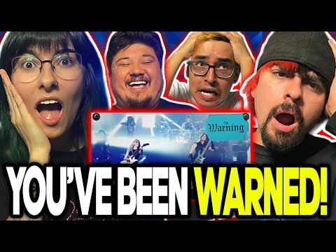 HE KNOWS EVERY WORD | Rapper & Streamers FIRST TIME REACTION To The Warning - Enter Sandman Live!