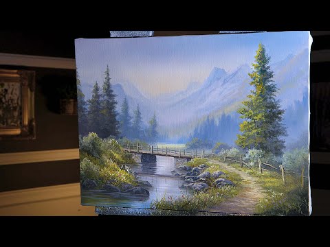 Trail Through the Valley | Paint with Kevin®