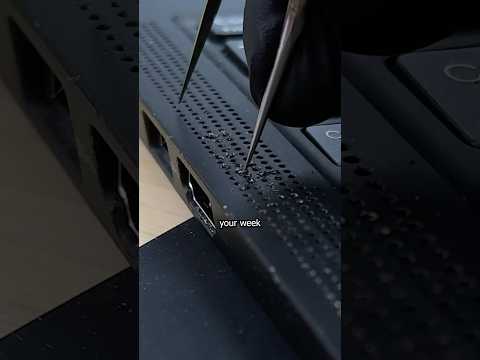 The Worst Part of Refurbishing a Laptop 🤢 #technology #shorts #tech #pc