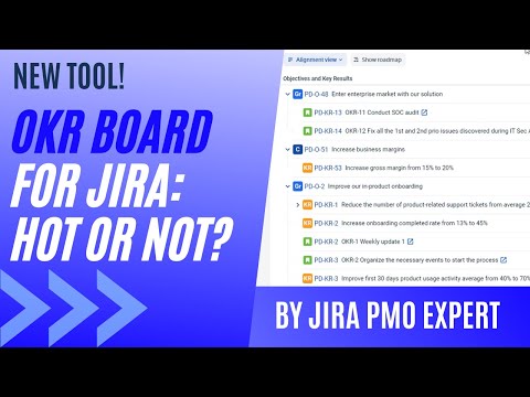 Oboard’s OKR board for Jira review. How to plan and manage your OKRs in Jira?