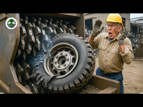 Extreme Dangerous Wood Chipper & Shredder Demolitions: Crushing Everything in Sight! #39