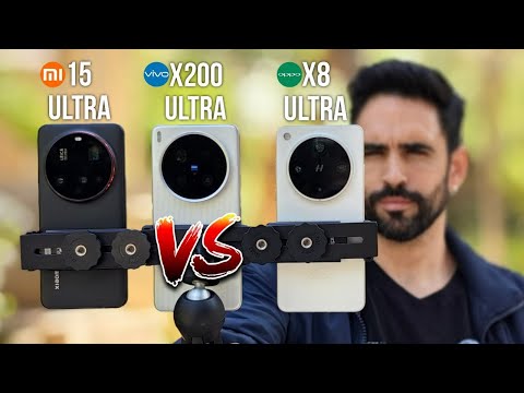 VIVO X200 ULTRA VS OPPO FIND X8 ULTRA VS XIAOMI 15 ULTRA! TRIPLE COMPARISON OF THE BEST OF THE YEAR!
