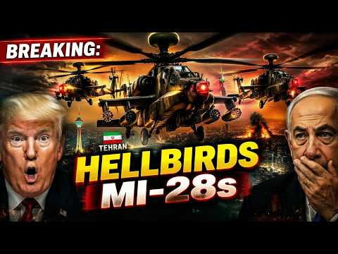 BREAKING: Russian “Hellbirds” Mi-28s Over Tehran — US & Israel STUNNED!