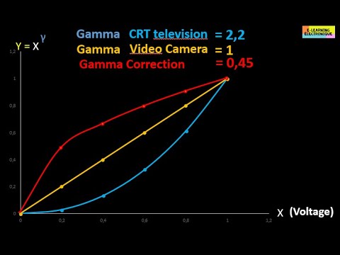 Role of the Gamma chip of the TCON board in an LCD TV