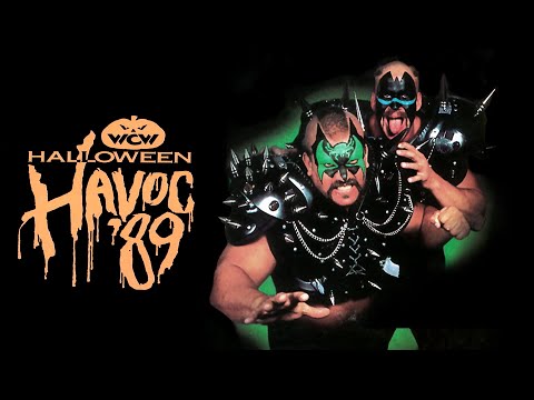 FULL EVENT: WCW Halloween Havoc 1989 | Sting & Flair vs. Funk & Muta in Thunderdome