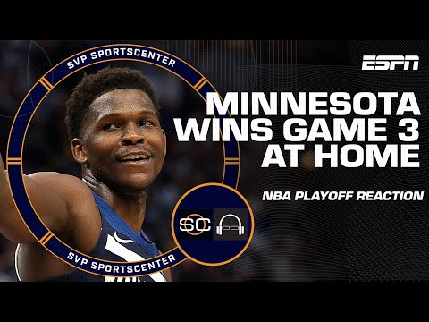 NBA Playoff Reaction 🍿 Wolves top Lakers in Game 3, Magic & Bucks avoid 3-0 deficits | SC with SVP