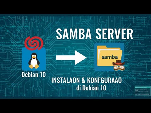 Konfirgurasi & Instalasi Samba Server di Debian 10 | Virtual Box