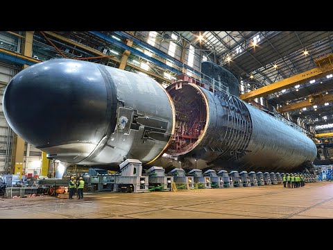 Inside Super-Secure Shipyard Building US’s New Billion $ Nuclear Submarines