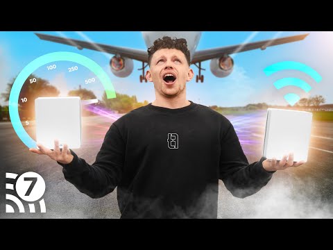 The Ultimate WiFi 7 Range Test: On A Runway!