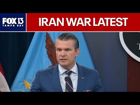 Pentagon briefing on war with Iran