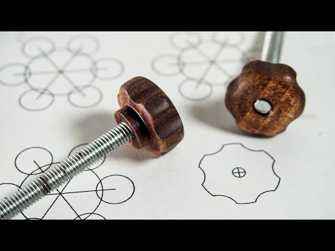 Making Small Wooden Knobs - Easy but Classy