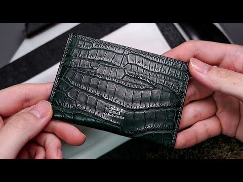 Making a HANDMADE Crocodile Card Holder
