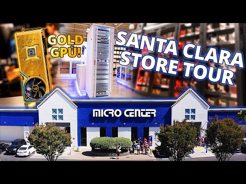 Tour The NEWEST Micro Center In Santa Clara, California!