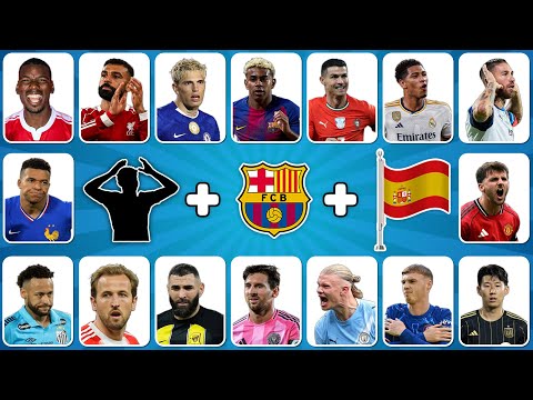 Can You Guess The Player By Song, Celebration, Club, Nationality & Nose🤔⁉️ | Ronaldo, Messi, Neymar