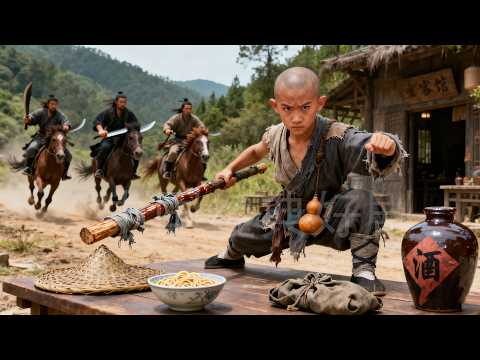 8-year-old monk hides power, uses one wooden stick to roam martial world, shocks all overnight.