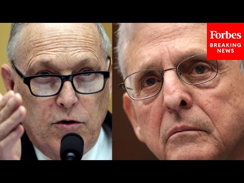 'That Is One Of The Biggest Oddities Of Your Testimony': Andy Biggs Presses AG Merrick Garland