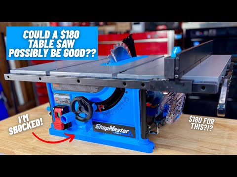 Walmart Is Selling Tools Now?!?  ||  Delta ShopMaster Table Saw Review