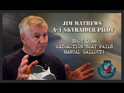 Episode# 84 - Shot Down: Jim Mathews "A Pilot's Harrowing Manual Bailout Story"