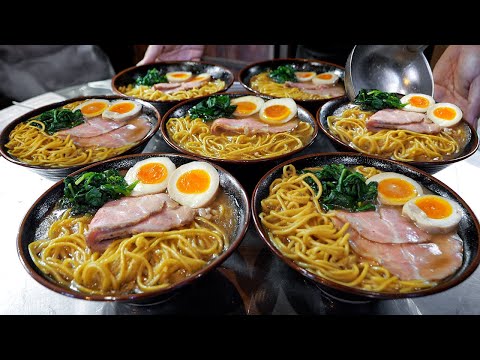 The Greatest Noodles!! The Legendary Japanese Ramen BEST 3 - Korean Street Food