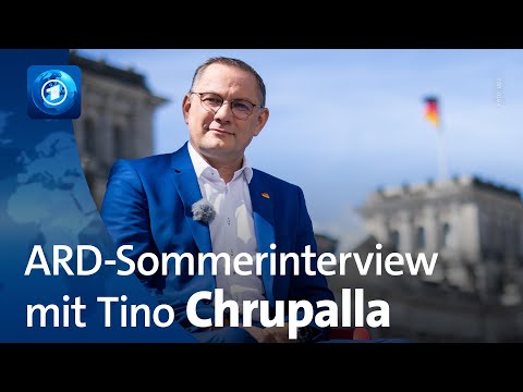ARD-Sommerinterview mit Tino Chrupalla, AfD-Fraktionsvorsitzender