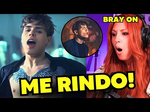 BRAY ON | RÍNDETE  es  LA MEJOR BALADA en ESPAÑOL del 2025?  | Vocal Coach Reaction & analysis