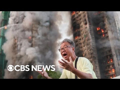 Firefighters are still trying to control the raging fire that killed dozens in Hong Kong