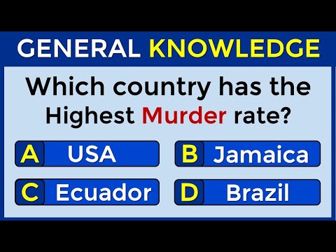 How Good Is Your General Knowledge? Take This 25-Question Quiz To Find Out! #challenge