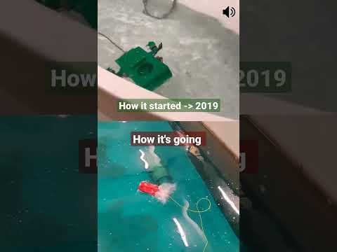 Our underwater drone improvement is substantial