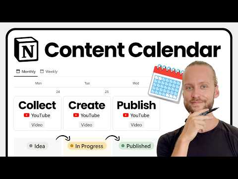 The ULTIMATE Notion Content Calendar | Tutorial + Free Template