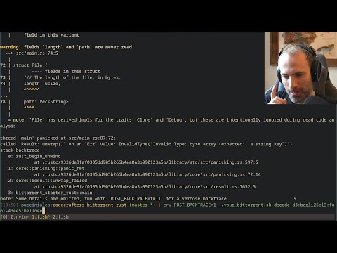 Implementing (part of) a BitTorrent client in Rust