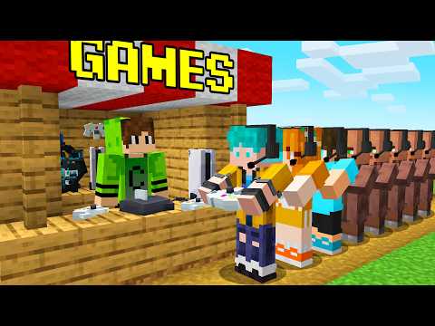 CADRES joined the VIDEOGAMES server in Minecraft! 🎮