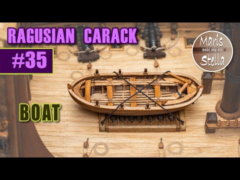 Model ship building #35 - BOAT - RAGUSIAN CARRACK XVIc - KIT (MarisStella)