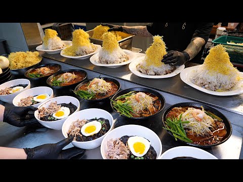 Amazing! It's become famous for its unique menu. Chinese food collection - Top 3 /Korean street food