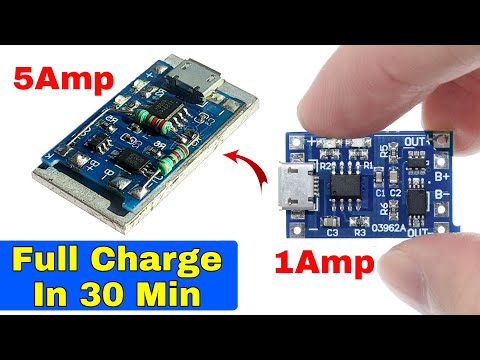 Increase Charging Current TP4056..Do You Know This Secret Trick??