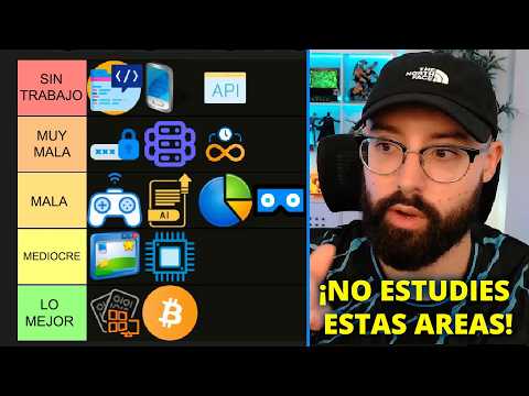 PEORES y MEJORES Áreas de la PROGRAMACION 📚 TIERLIST: Futuro y Trabajo para programadores 👨‍💻