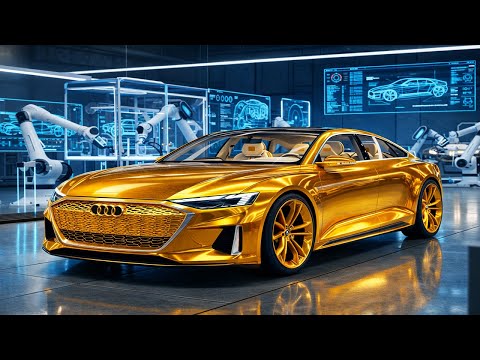 How Robots Build the Gold Audi Grandsphere: 3D Printing & Level 4 Autonomy