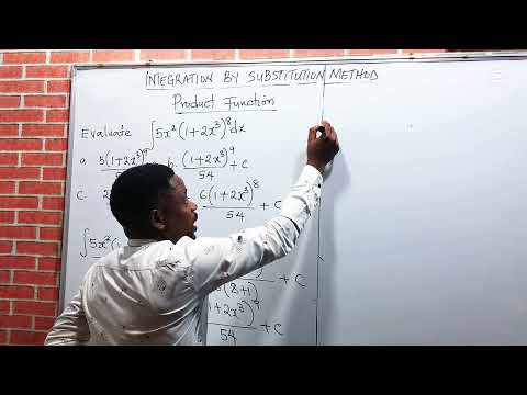 integration by Substitution method | CALCULUS