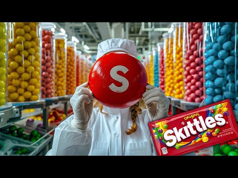 How Skittles Are Made In Factory