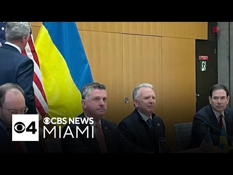 Secretary of State Marco Rubio meets with European leaders to hammer out Russia-Ukraine Peace deal