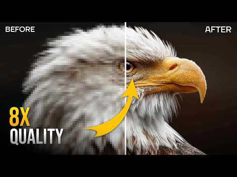 Best Ai Image Upscaler? 8X Detail Test (Before vs After)