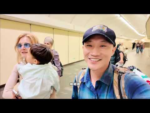 圣彼得堡街景,坐公交地铁找酒店