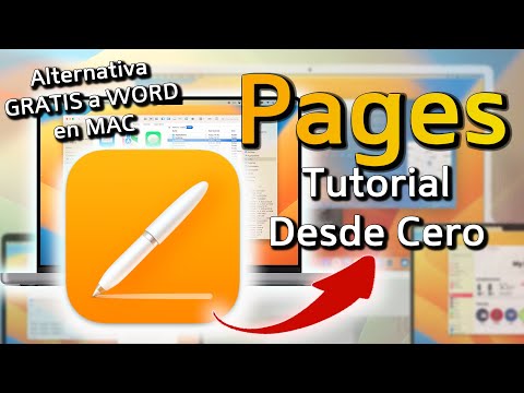 Cómo usar Pages el "Word" Gratuito de Apple 📝Primeros pasos Mac