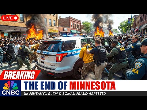 1 MIN AGO: FBI & DEA Raid Minnesota — 1M Fentanyl Pills, $47M Cash & Somali Fraud Family EXPOSED