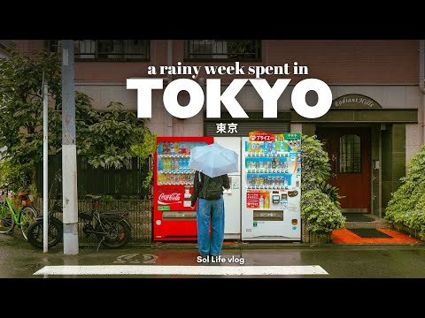 A Week in Tokyo | New Neighbourhoods, Rainy days, Shopping, Souvenir Guide & Café Hopping