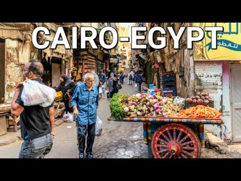 Cairo: A labyrinth of narrow streets and corridors | Walking Egypts Famous Market