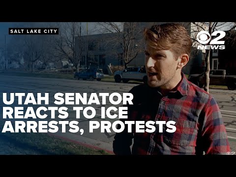 FULL INTERVIEW: Sen. Nate Blouin reacts to recent ICE arrests in Salt Lake City