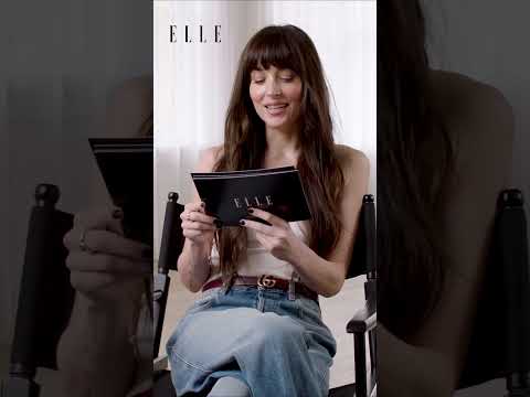 Dakota Johnson On Dating Apps And Workplace Romance | ELLE UK